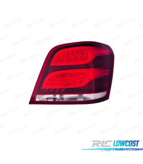 FANALE DX A LED MERCEDES GLK X204 12-15 ROSSO