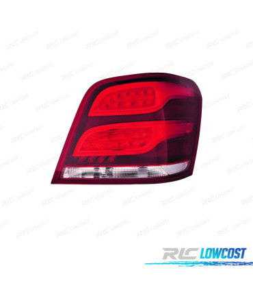 FANALE DX A LED MERCEDES GLK X204 12-15 ROSSO