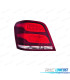 FANALE SINISTRO A LED MERCEDES GLK X204 12-15 ROSSO