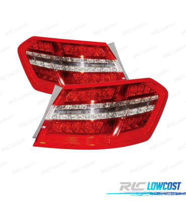 FANALI MERCEDES CLASSE E W212 09-13 ROSSO CROMATO