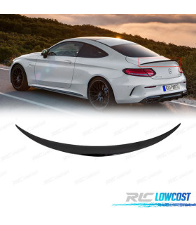 SPOILER ALARE PER MERCEDES CLASSE C COUPÉ C205 14-17 LOOK AMG NERO LUCIDO