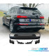 DIFFUSORE AUDI Q7 20-23 LOOK SQ7 + TERMINALI DI SCARICO NERO