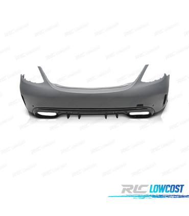 PARAURTI POSTERIORE MERCEDES CLASSE C W205 4P 19- LOOK C63 PDC