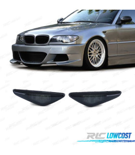 FRECCIE LATERALI A LED BMW E46 COUPE 03-06 NERE