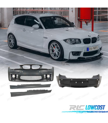 KIT CARROZZERIA BMW E81 LOOK 1M PDC