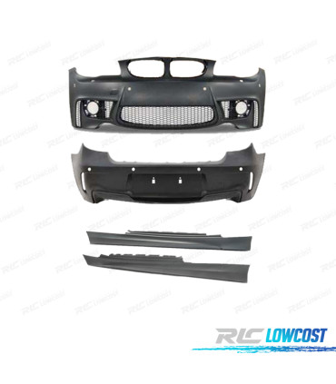 KIT CARROZZERIA BMW E81 LOOK 1M PDC