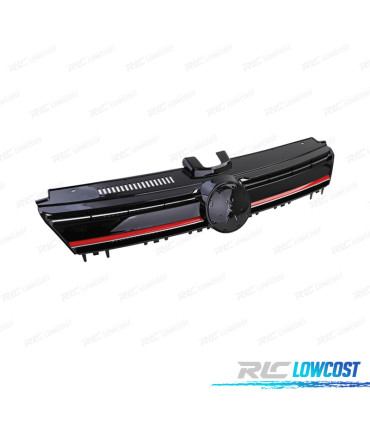 GRIGLIA VOLKSWAGEN VW GOLF 7 12-17 LOOK R NERO ROSSO