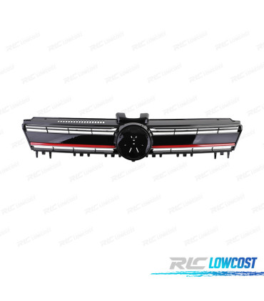 GRIGLIA VOLKSWAGEN VW GOLF 7 12-17 LOOK R NERO ROSSO