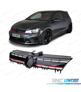 GRIGLIA VOLKSWAGEN VW GOLF 7 12-17 LOOK R NERO ROSSO