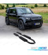 PIASTRE PEDANE LAND ROVER DEFENDER 110 130 20- NERO