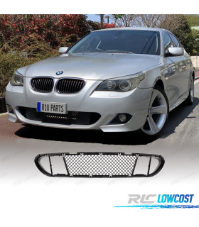 GRIGLIA INFERIORE CENTRALE BMW E60 E61 03-10 PARAURTI LOOK M TECH NERO