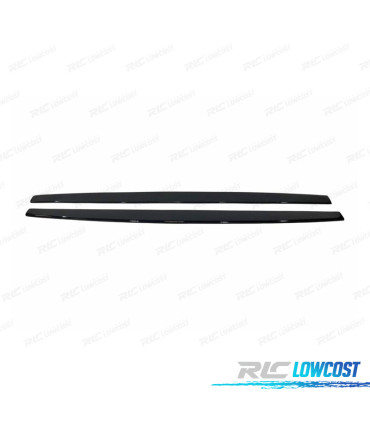 PARAFANGHI AGGIUNTIVI BMW E60 03-10 LOOK M TECH M5 NERO LUCIDO