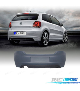 PARAURTI POSTERIORE PER VOLKSWAGEN VW POLO 6R 09-17 LOOK R