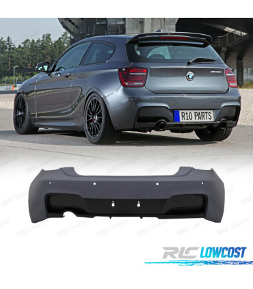 PARAURTI POSTERIORE BMW F20 F21 11-15 LOOK M PERFORMANCE PDC
