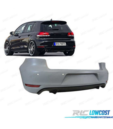 PARAURTI POSTERIORE VOLKSWAGEN VW GOLF 6 08- LOOK GTI PDC
