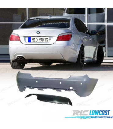 PARAURTI POSTERIORE BMW E60 03-07 LOOK M PDC