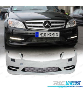 PARAURTI ANTERIORE PER MERCEDES W204 LOOK AMG C63 07-11