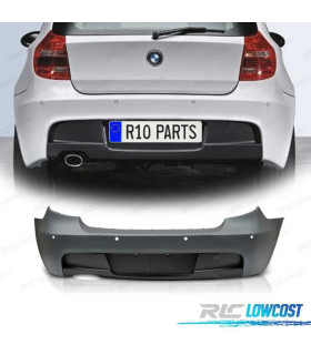 PARAURTI POSTERIORE PER BMW E81 E87 04-11 LOOK M PDC