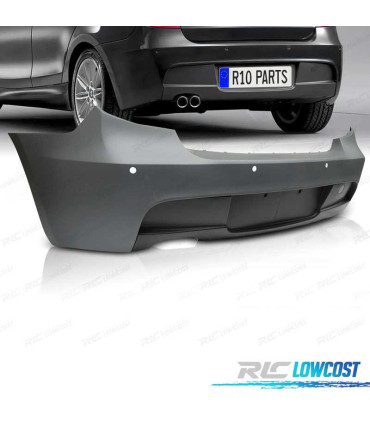 PARAURTI POSTERIORE PER BMW E81 E87 04-11 LOOK M PDC
