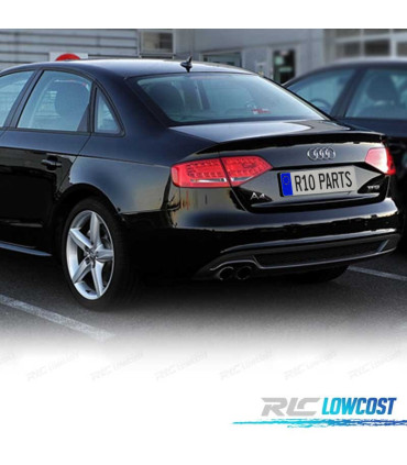 DIFFUSORE PER AUDI A4 B8 08-11 LOOK SLINE