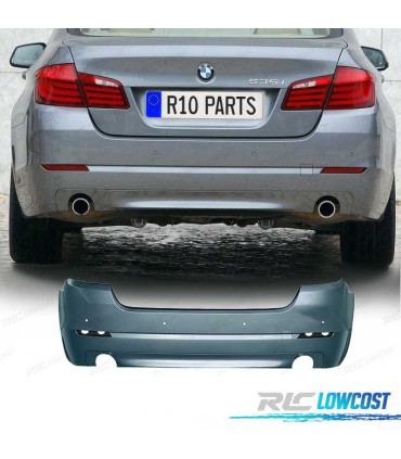 PARAURTI POSTERIORE BMW F10 10-17 PDC DOPPIA USCITA