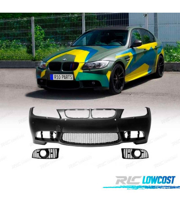 PARAURTI ANTERIORE BMW E90 E91 05-08 LOOK M3 PDC LAVAFARI
