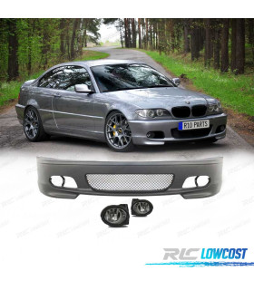 PARAURTI ANTERIORE BMW E46 PACK M COUPE CABRIO FARI ANABBAGLIANTI PACK M