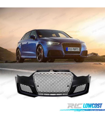 PARAURTI ANTERIORE AUDI A3 8V 12-16 LOOK RS3 PDC SRA