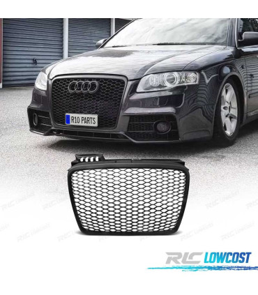 GRIGLIA AUDI A4 B7 04-07 LOOK RS NERO OPACO