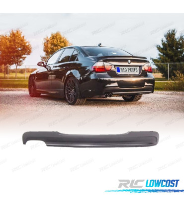 DIFFUSORE BMW E90 E91 05-12 LOOK M DOPPIA USCITA