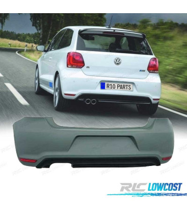PARAURTI POSTERIORE PER VOLKSWAGEN VW POLO LOOK GTI 09-14