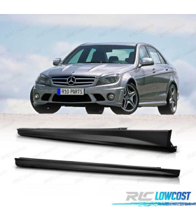 PROFILI LATERALI MERCEDES CLASSE C W204 07-14 LOOK AMG