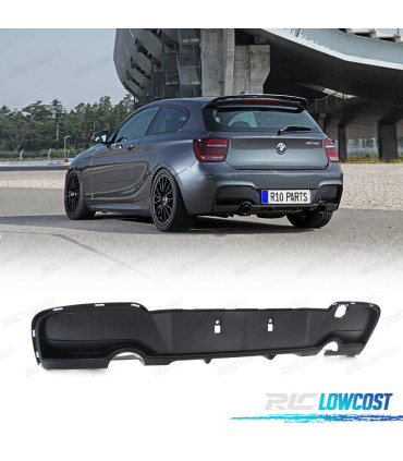 DIFFUSORE BMW F20 F21 11-15 LOOK M PERFORMANCE DOPPIA USCITA