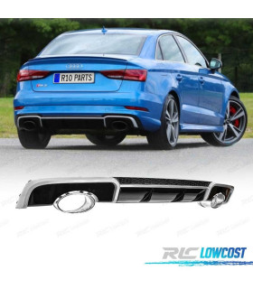 DIFFUSORE AUDI A3 8V 12-16 LOOK RS3 COLLETTORE DI SCARICO