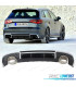 DIFFUSORE AUDI A3 8V 12-16 LOOK RS COLLETTORE DI SCARICO