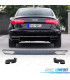 DIFFUSORE AUDI A6 4G 12-14 LOOK S6 + TERMINALI