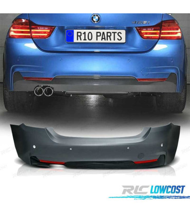 PARAURTI POSTERIORE BMW F32 F33 13- LOOK M PDC