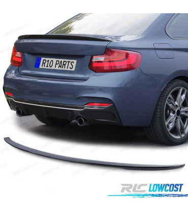 SPOILER BMW F22 F23 13- LOOK M PERFORMANCE NERO LUCIDO