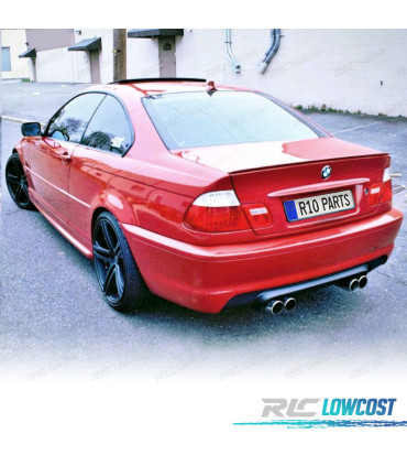 DIFFUSORE BMW E46 COUPE CABRIO SEDAN TOURING 98-05 LOOK M3 CSL
