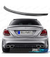 SPOILER ALARE PER MERCEDES CLASSE C W205 14-21 ASPECTO AMG NERO LUCIDO