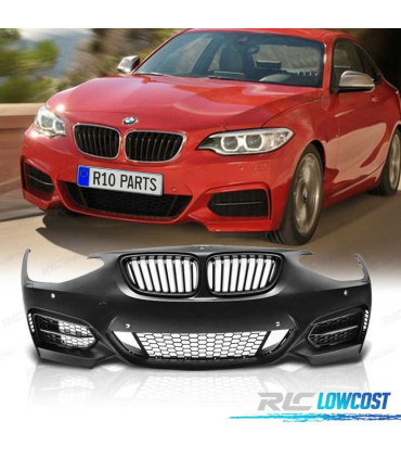 PARAURTI ANTERIORE BMW F20 F21 11-15 LOOK M235 + GRIGLIE