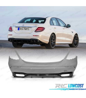 PARAURTI POSTERIORE MERCEDES W213 16-19 LOOK AMG PDC