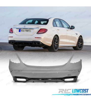 PARAURTI POSTERIORE MERCEDES W213 16-19 LOOK AMG PDC