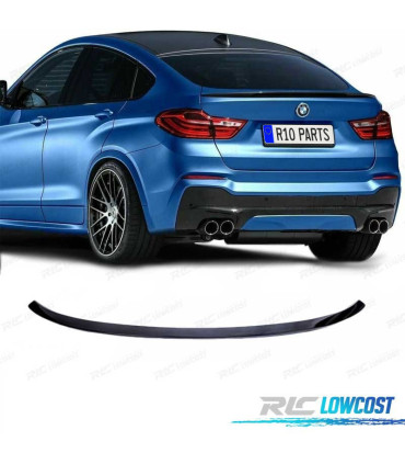 SPOILER ALETTE BMW X4 F26 14-18 LOOK M NEGRO BRILLANTE