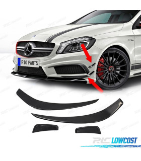 LINGUETTE LATERALI PARAURTI MERCEDES CLASSE A W176 KIT AERO LOOK A45