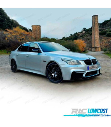 PARAURTI ANTERIORE PER BMW E60 E61 03-10 LOOK M4 LIP ANTERIORE