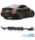 DIFFUSORE BMW F32 F33 F36 13-20 LOOK M PERFORMANCE NERO LUCIDO