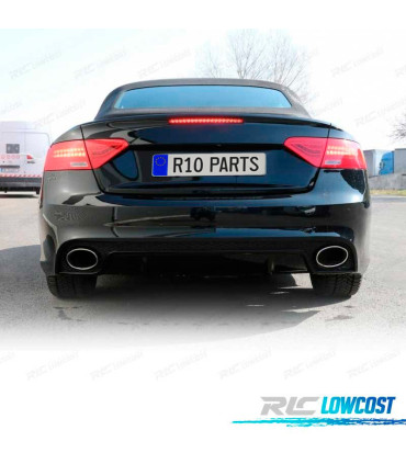 PARAURTI POSTERIORE AUDI A5 8T COUPE 07-15 LOOK RS5