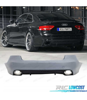 PARAURTI POSTERIORE AUDI A5 8T COUPE 07-15 LOOK RS5