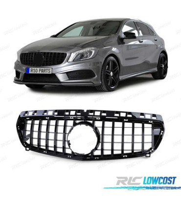 GRIGLIA MERCEDES CLASSE A W176 GT 12-15 NERO LUCIDO